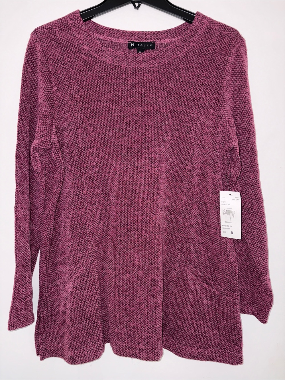N touch tunic top women medium nwt